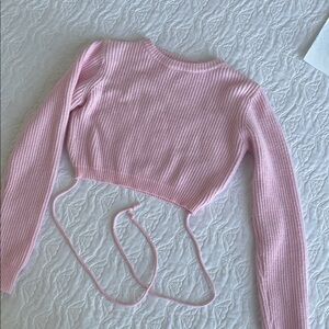 Adika Light Pink knit sweater